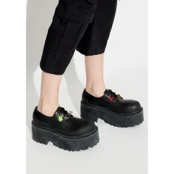 Balenciaga Snøresko*Strike Platform Derby Sort