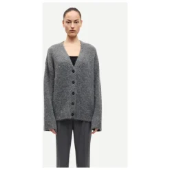 Samsøe Samsøe Striktrøjer & Sweatere*Strikket Cardigan Grå