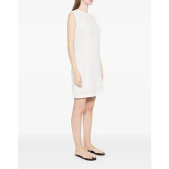 Fabiana Filippi Kjoler*Strikket Kjole Hvid