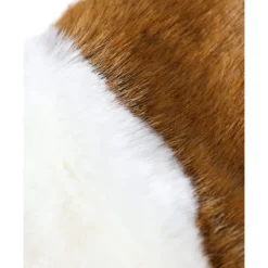 Dolce & Gabbana Handsker*Strikket Pels Handsker Hvid Brun