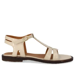 Angulus Sandaler*Stropsandal med ankelrem Beige