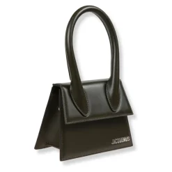 Jacquemus Bæltetasker*Struktureret lædertaske med aftagelig rem Grøn