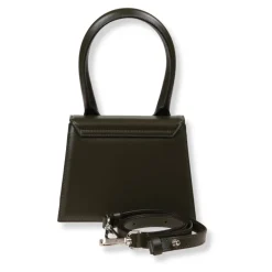 Jacquemus Bæltetasker*Struktureret lædertaske med aftagelig rem Grøn