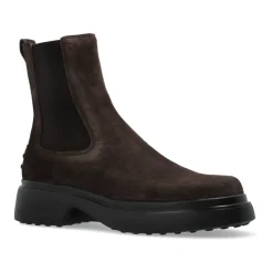 Tod's Chelsea Boots*Suede Chelsea støvler Brun