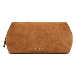 Kazar Toilettasker*Suede Kosmetiktaske Brun