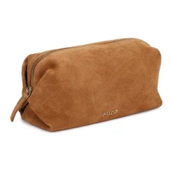 Kazar Toilettasker*Suede Kosmetiktaske Brun