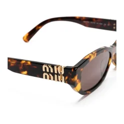 Miu Miu Solbriller*Sunglasses Brun