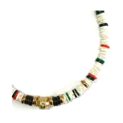 Gachon Pothier Smykker*Surferstil Skalhalskæde Multifarvet