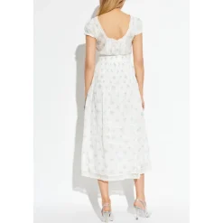 LOVESHACKFANCY Kjoler*Suvi Dress Hvid