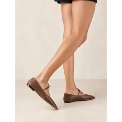 ALOHAS Ballerina Sko*Sway Ballerina-sko i læder Brun