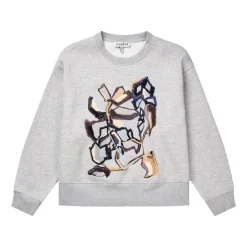 Munthe Sweatshirts*Sweatshirt Grå