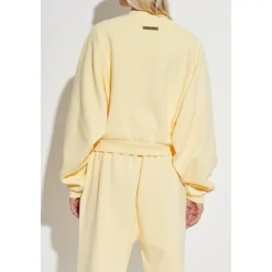 Fear Of God Sweatshirts*Sweatshirt med broderet logo Gul