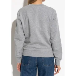 A.P.C. Sweatshirts*Sweatshirt med broderet logo Grå