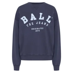 Ball Sweatshirts*Sweatshirt med cool print Blå