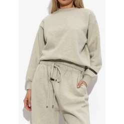 Fear Of God Sweatshirts*Sweatshirt med en kort stående krave Grå