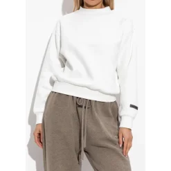 Fear Of God Sweatshirts*Sweatshirt med en kort stående krave Hvid