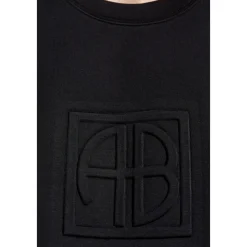 Anine Bing Sweatshirts|Striktrøjer & Sweatere*Sweatshirt med logo Sort