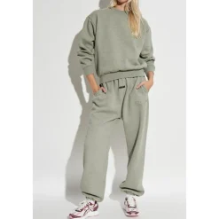 Fear Of God Sweatshirts*Sweatshirt med trykt logo Grå