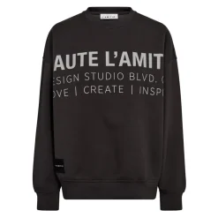 Haute L'Amitié Sweatshirts|Striktrøjer & Sweatere*Sweatshirts Sort