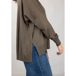 Gran Sasso Striktrøjer & Sweatere*Sweatshirts & Hoodies Grøn