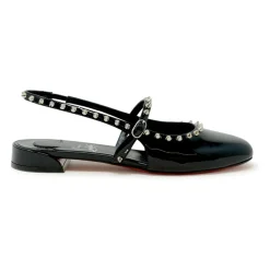 Christian Louboutin Ballerina Sko*Sweet Janispikes Ballerinaer Sort