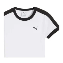 PUMA T-Shirts*T7 Slim Tee Hvid