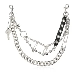 Marc Jacobs Tilbehør Til Tasker*Taske Kæde Grå