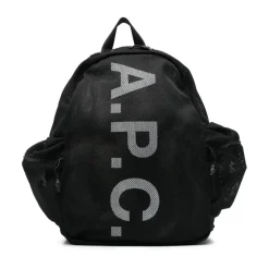 A.P.C. Rygsække*Tech Rebound Rygsæk Sort