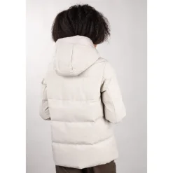 Duno Jakker*Teknisk pufferjakke med uld-effekt Beige