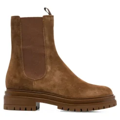 Gianvito Rossi Chelsea Boots*Texas Chester Stilfulde Støvler Brun