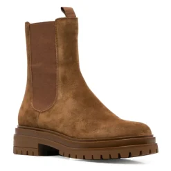 Gianvito Rossi Chelsea Boots*Texas Chester Stilfulde Støvler Brun