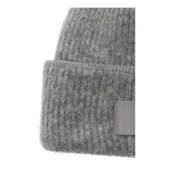 Jacquemus Huer & Kasketter*The Gros Grain Beanie Grå