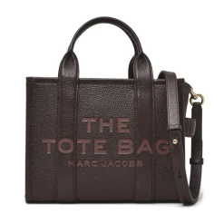 Marc Jacobs Indkøbstasker*The Leather Small Tote Bag Brun