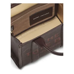 Marc Jacobs Indkøbstasker*The Leather Small Tote Bag Brun