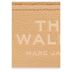 Marc Jacobs Punge & Kortholder*The Leather Top Zip Multi Wallet Beige