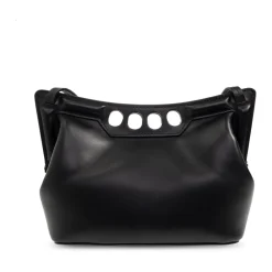 Alexander McQueen Bæltetasker*‘The Peak Mini’ skuldertaske Sort