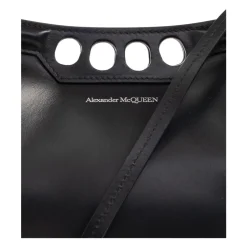 Alexander McQueen Bæltetasker*‘The Peak Mini’ skuldertaske Sort