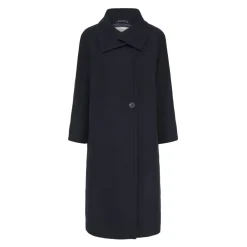 InWear Frakker*ThoraIW Collar Coat R Blå