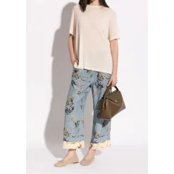 aeyde Ballerina Sko*TIBY Ballerina Beige