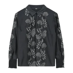 Gustav Bluser & Skjorter*Top lange mouw 60637 Bayanna Grå