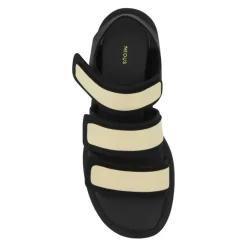 Neous Sandaler*To-tone stof og læder octans sandaler Multifarvet