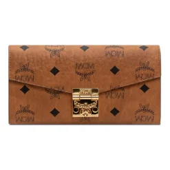 MCM Punge & Kortholder*Tracy Crossbody Wallet Brun