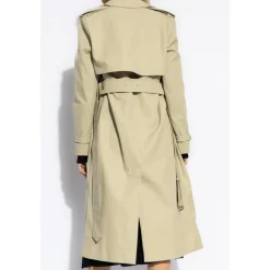 Burberry Frakker*Trenchcoat med bælte Beige