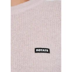 ROTATE Birger Christensen Striktrøjer & Sweatere*Trøje med logo Pink