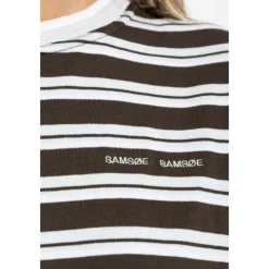 Samsøe Samsøe T-Shirts*T-shirt Sacamina Brun