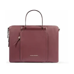Piquadro Laptop Tasker*Udvidbar Slim Laptop Taske Rød