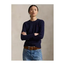 Polo Ralph Lauren Striktrøjer & Sweatere*Uld- og Cashmere Sweater Blå