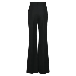 Sportmax Bukser*Uld Stilfulde Bukser Sort