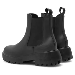 Woden Støvler*Vandtæt Chelsea Støvle til Kvinder Sort