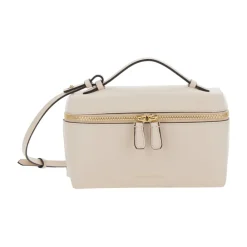 Victoria Beckham Toilettasker*Vanity Crossbody Beige